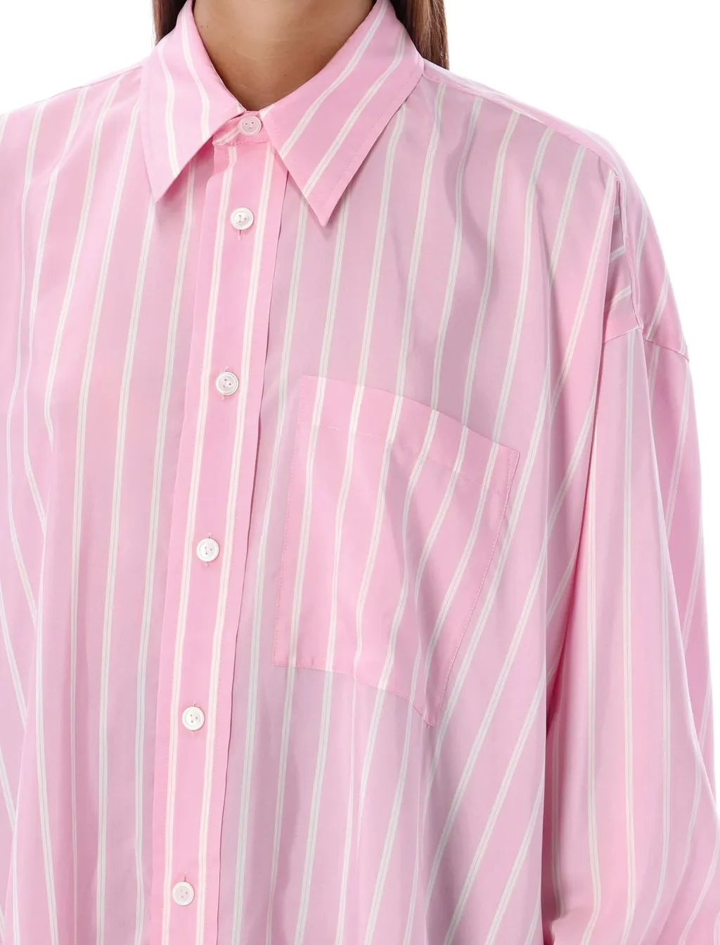 Striped Oversize-Fit Shirt