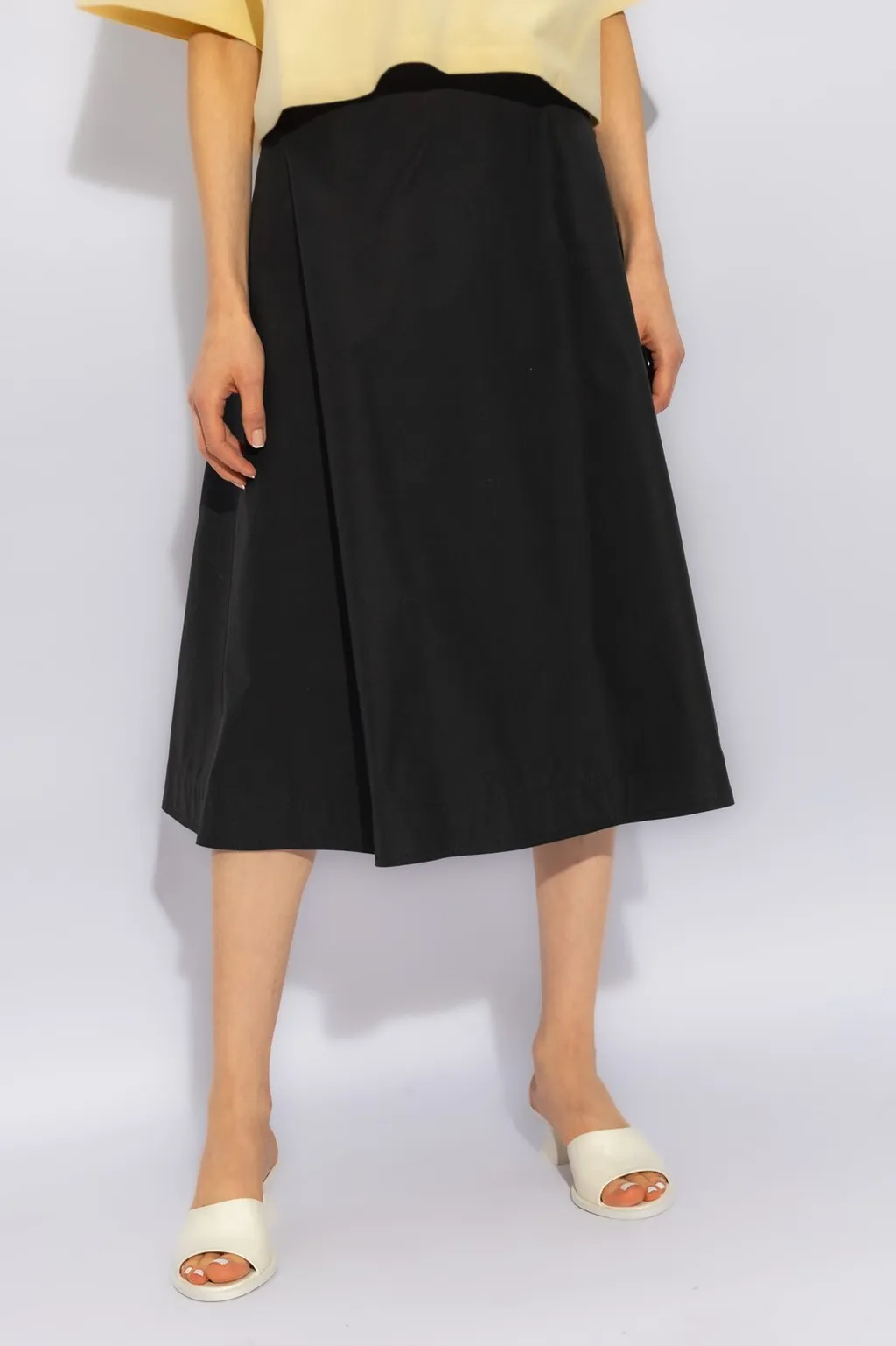 High-Rise Flared Skirt