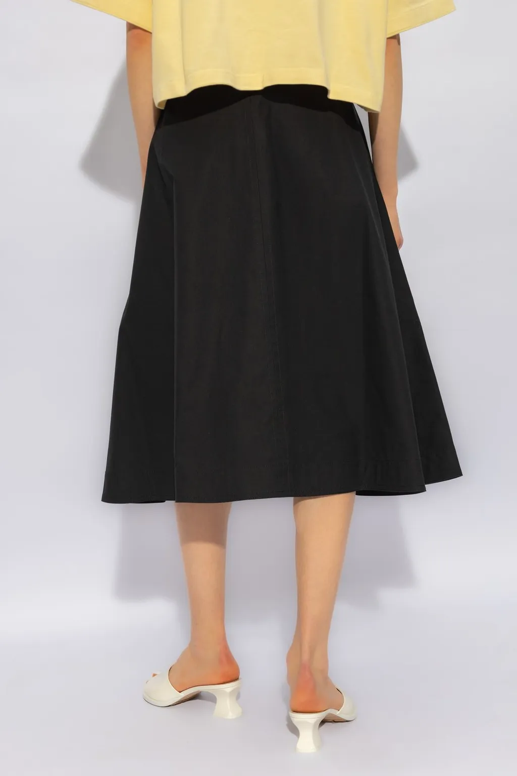 High-Rise Flared Skirt