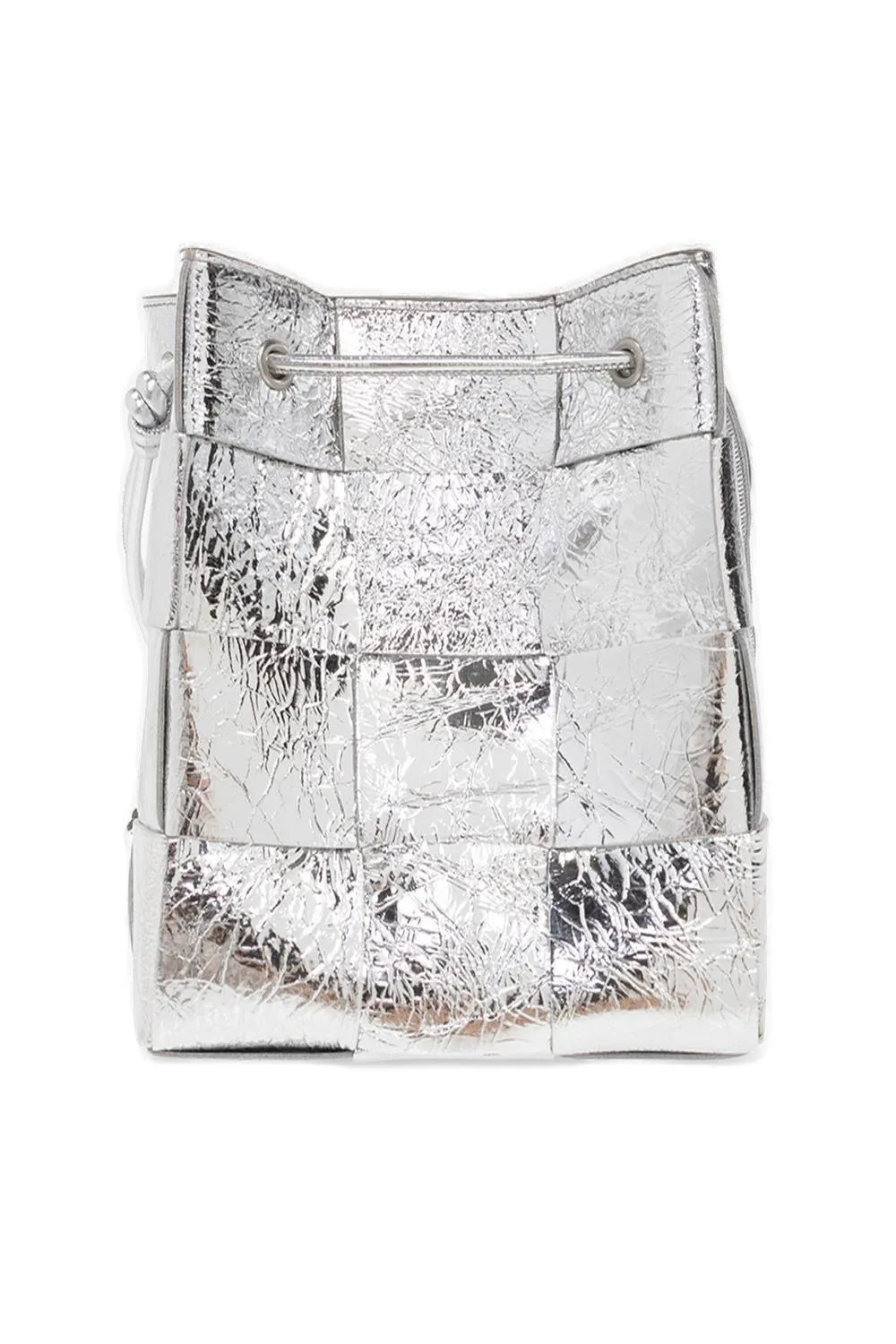 Cassette Strapped Mini Bucket Bag