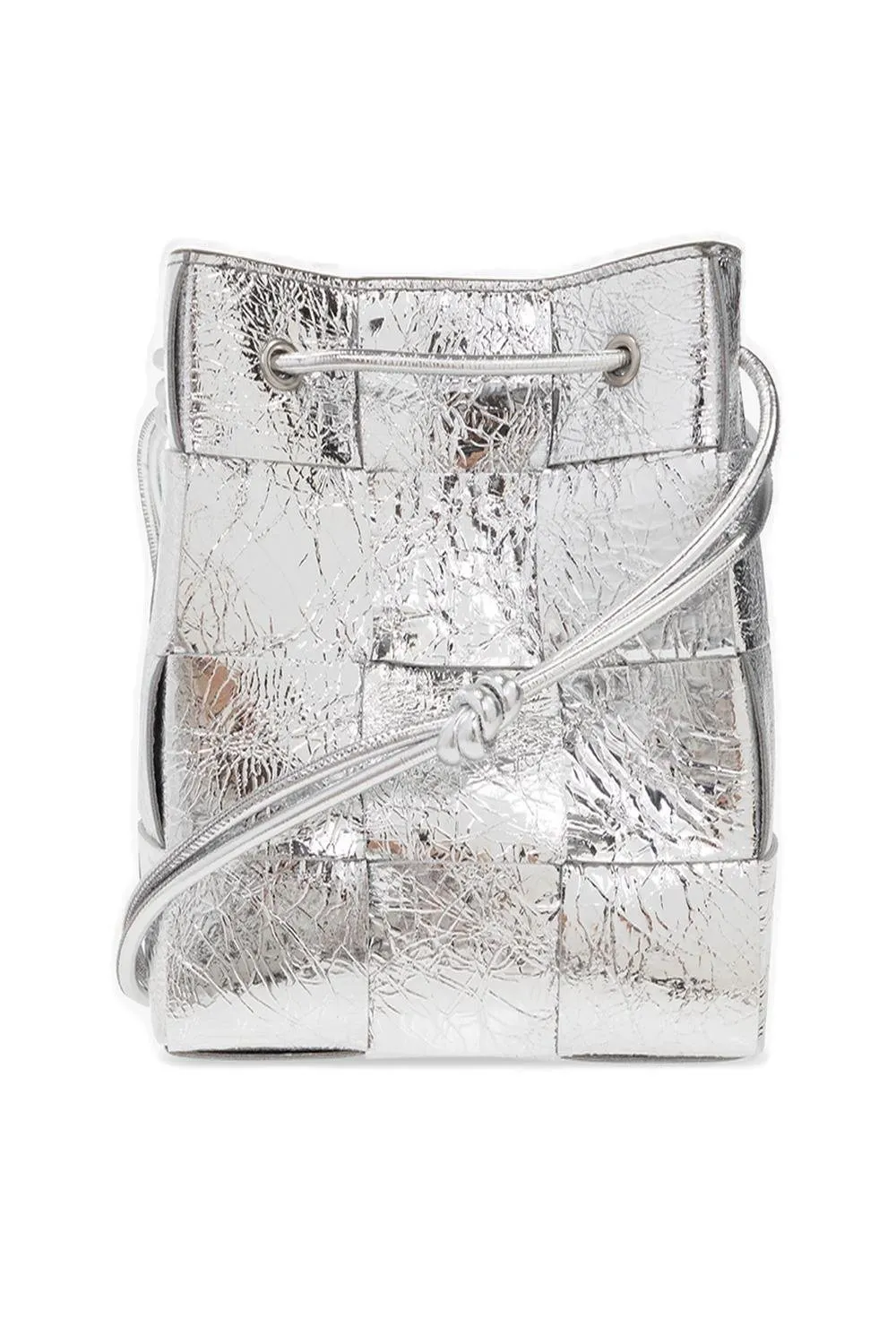Cassette Strapped Mini Bucket Bag