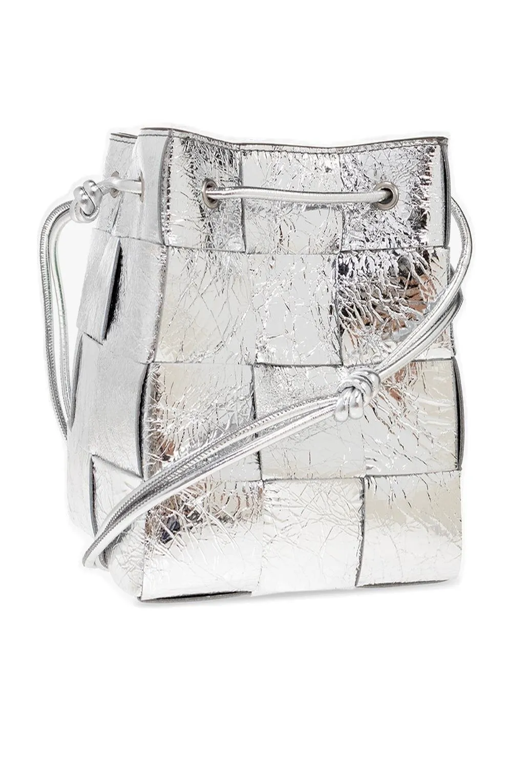 Cassette Strapped Mini Bucket Bag