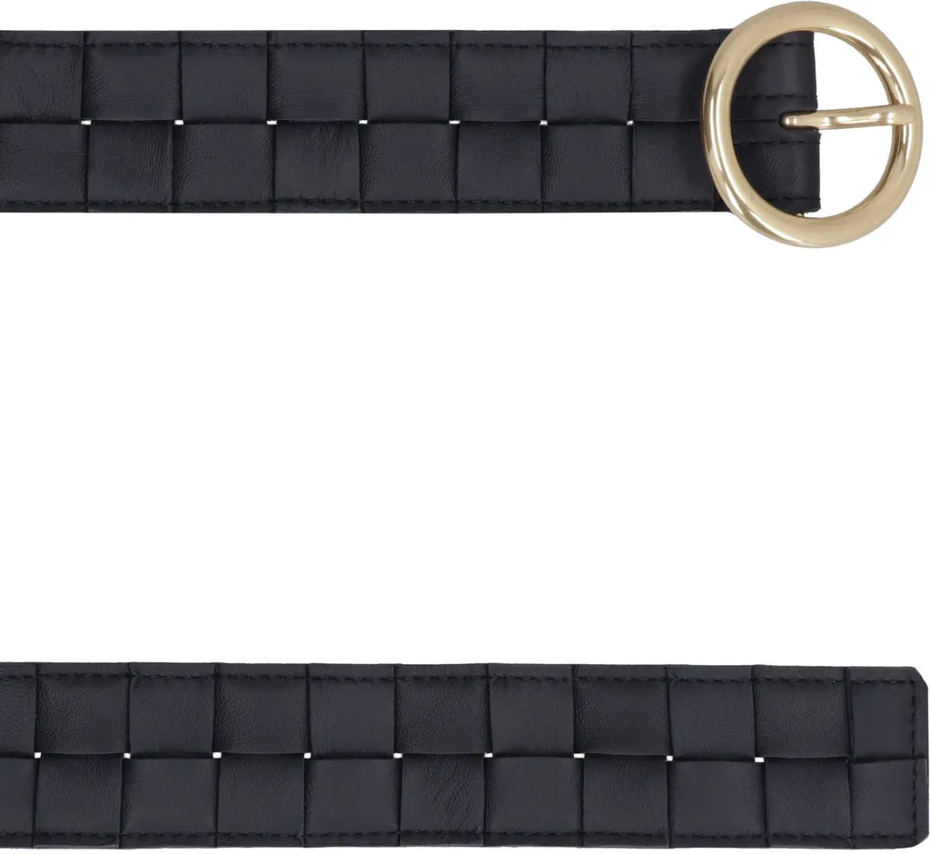 Signature Intrecciato Buckle Belt