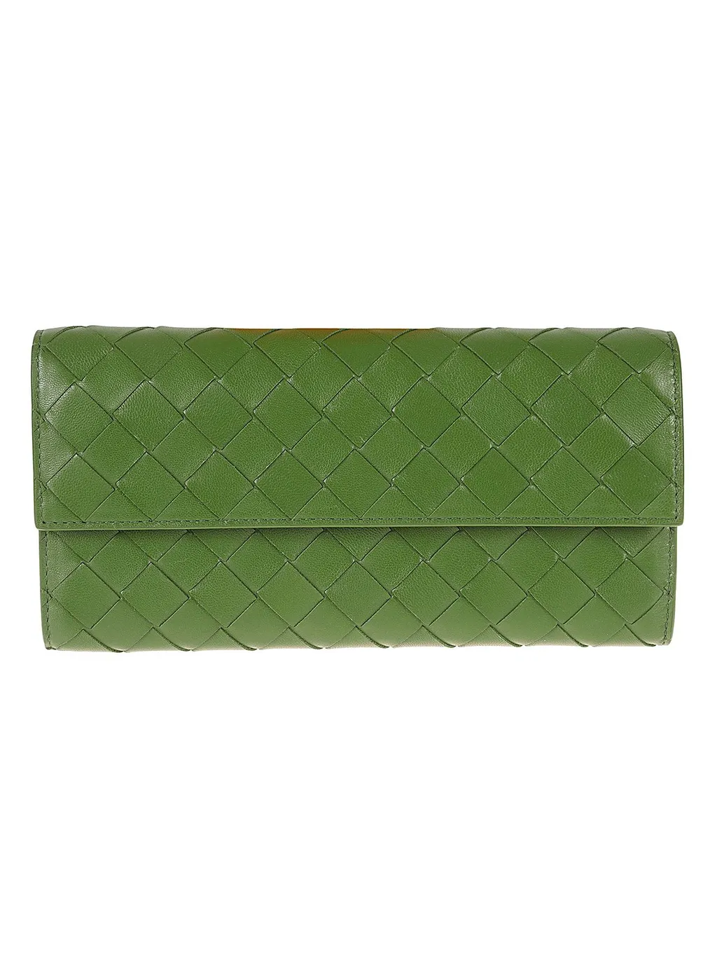 Woven Fold-Over Shoulder Bag