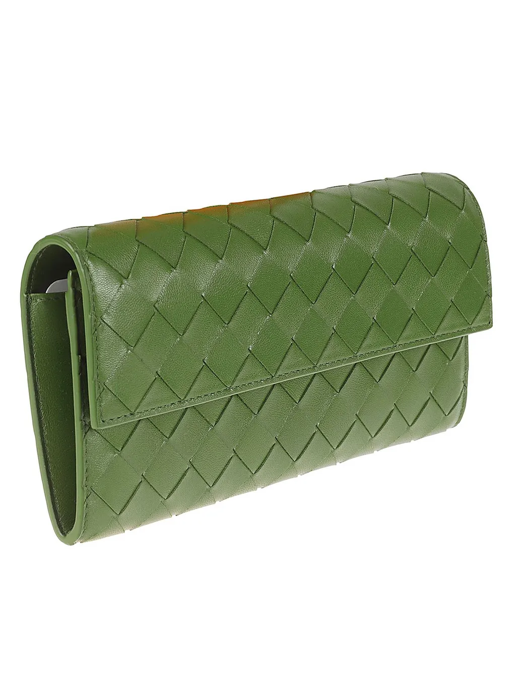Woven Fold-Over Shoulder Bag