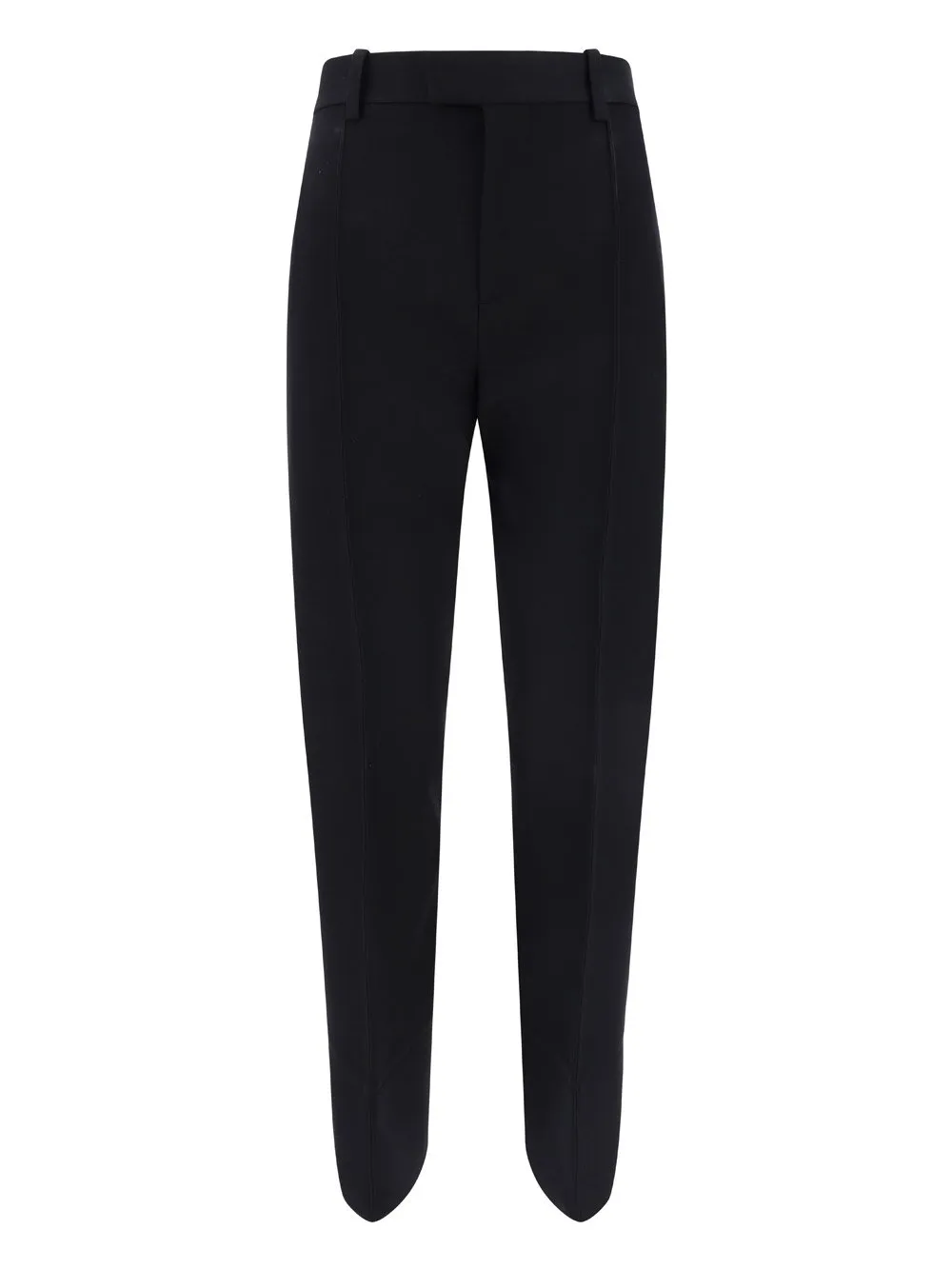 High-Waisted Flared Trousers