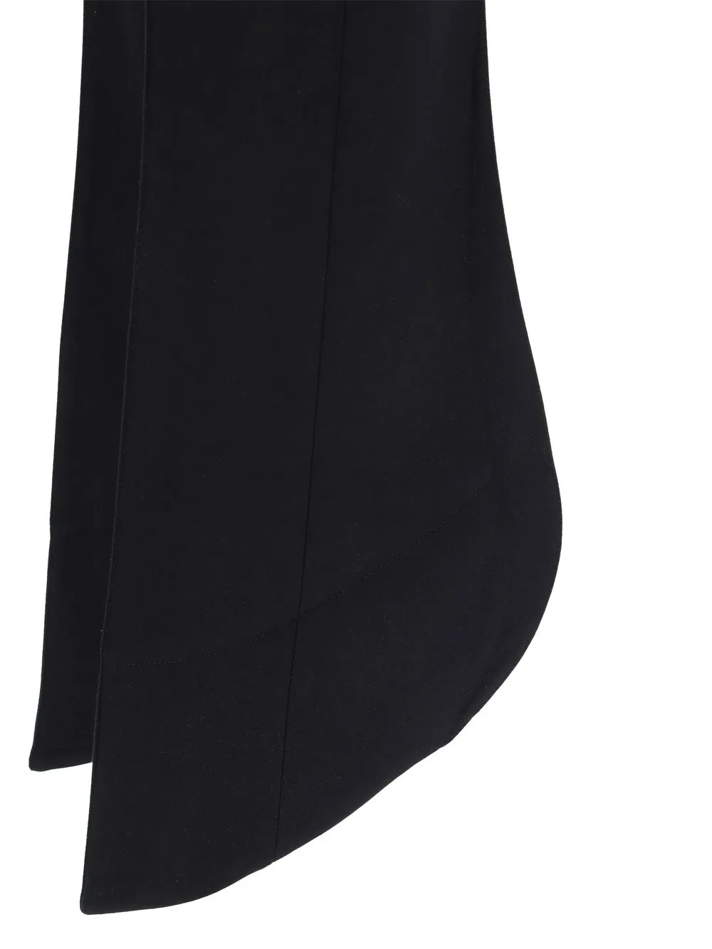 High-Waisted Flared Trousers