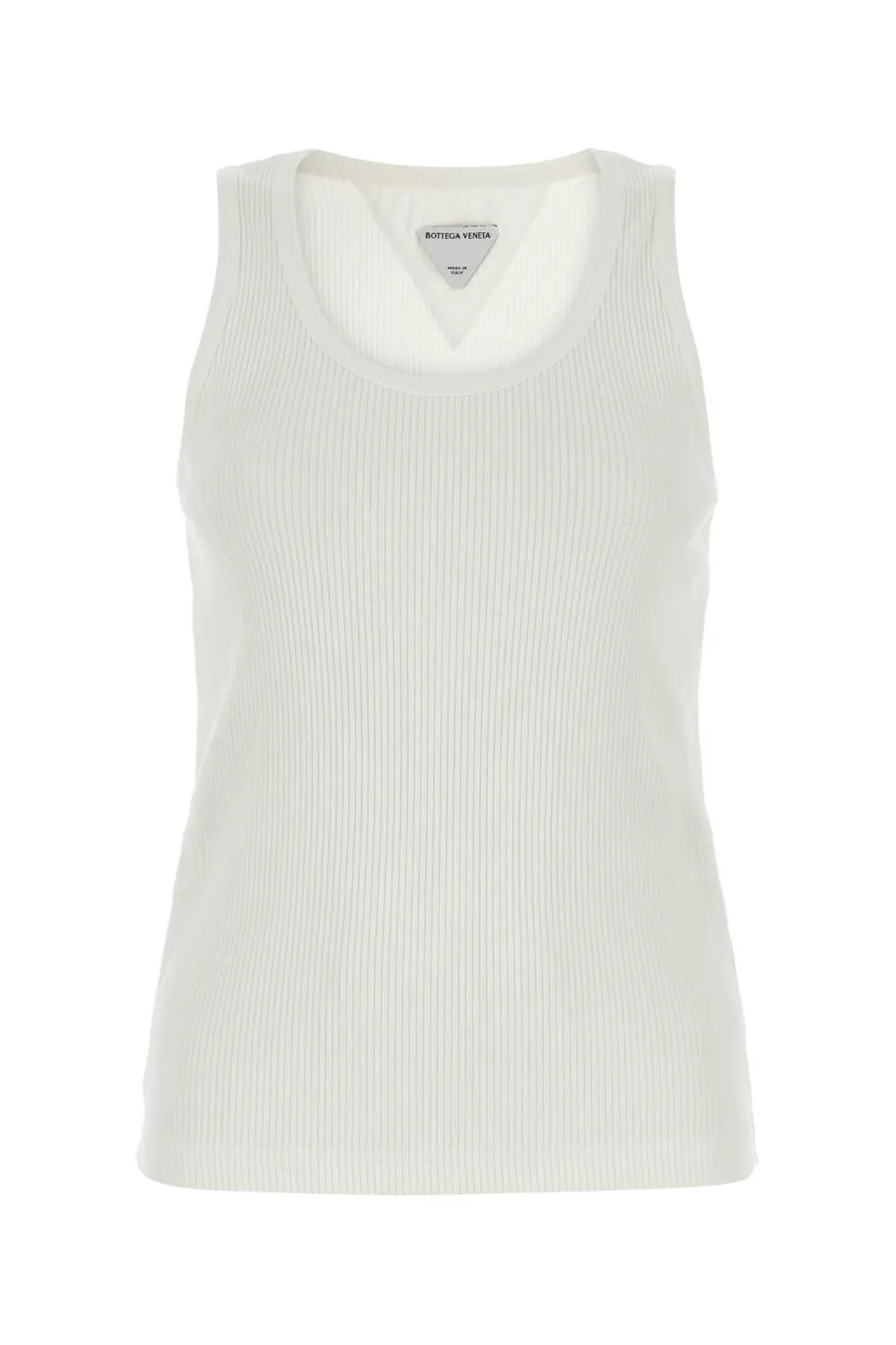 Ribbed Sleeveless Tank Top