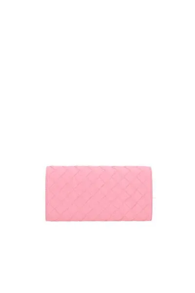Intrecciato Large Flap Wallet