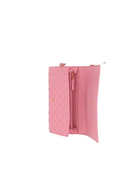 Intrecciato Large Flap Wallet