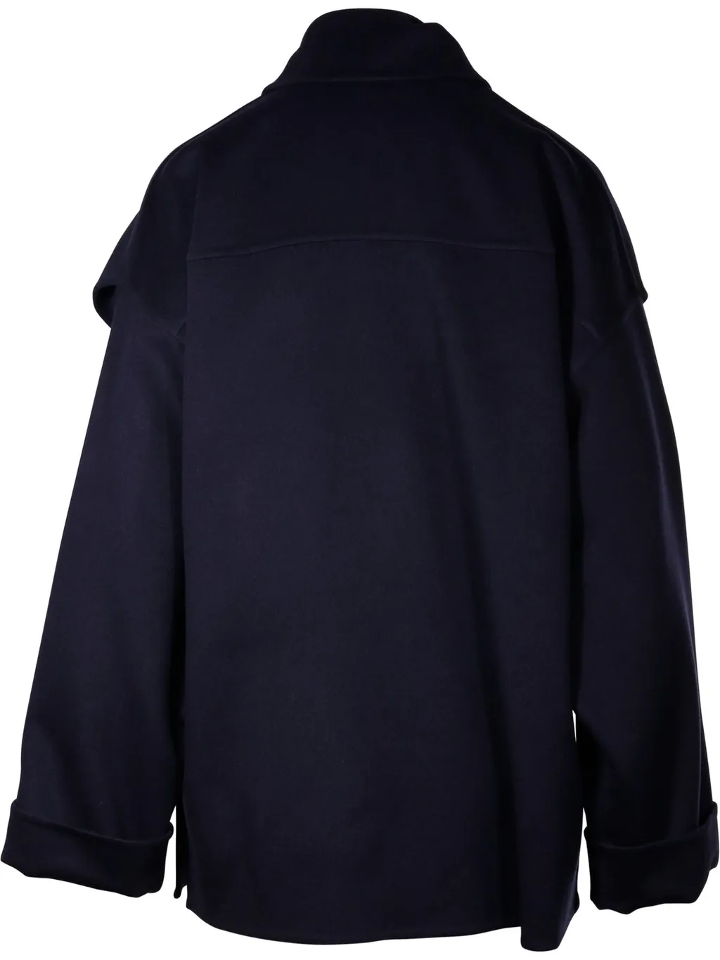Buttoned Oversized Coat