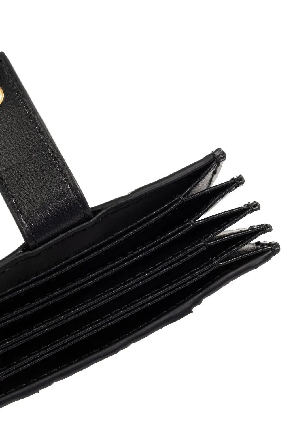 Intrecciato Accordion Card Holder
