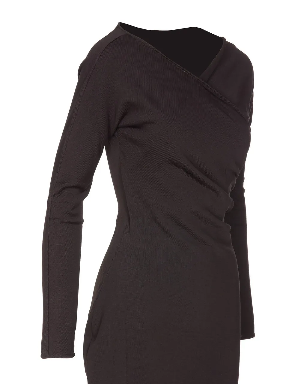 Long-Sleeved Wrap Dress