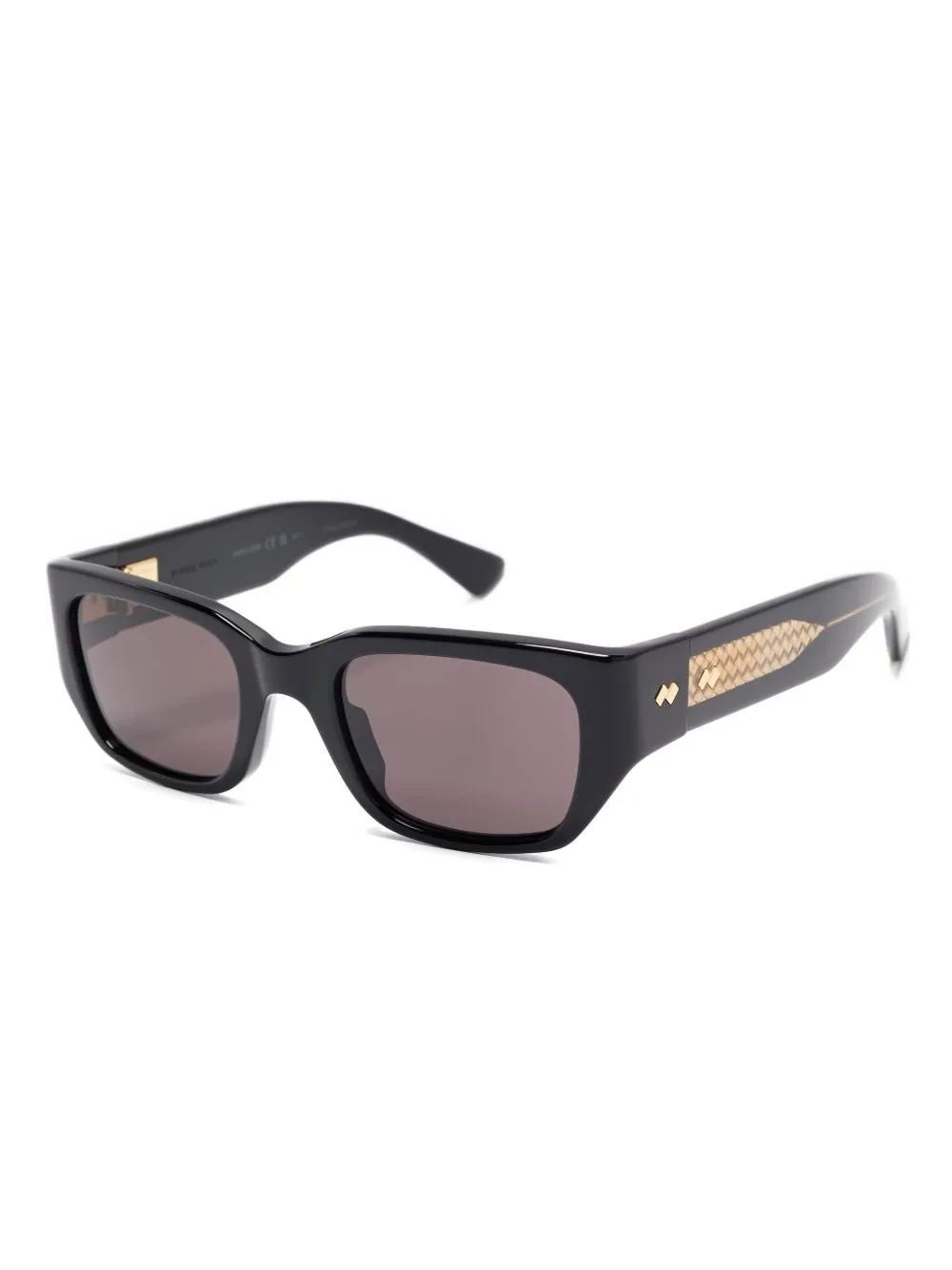 Intrecciato Square Sunglasses
