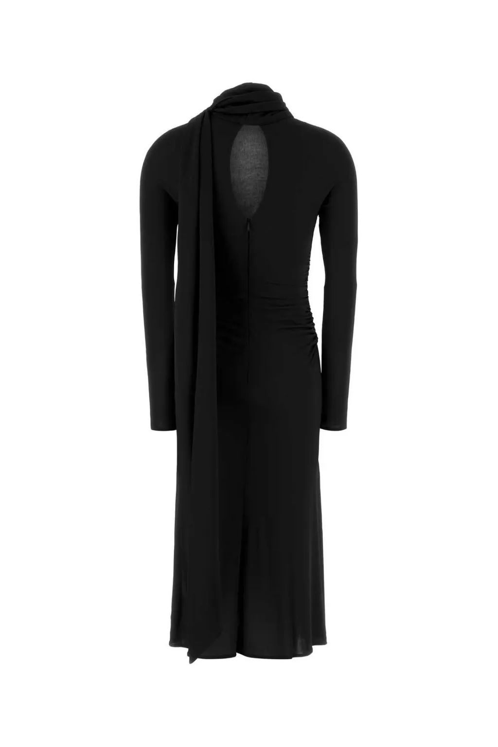 Long-Sleeve Midi Dress