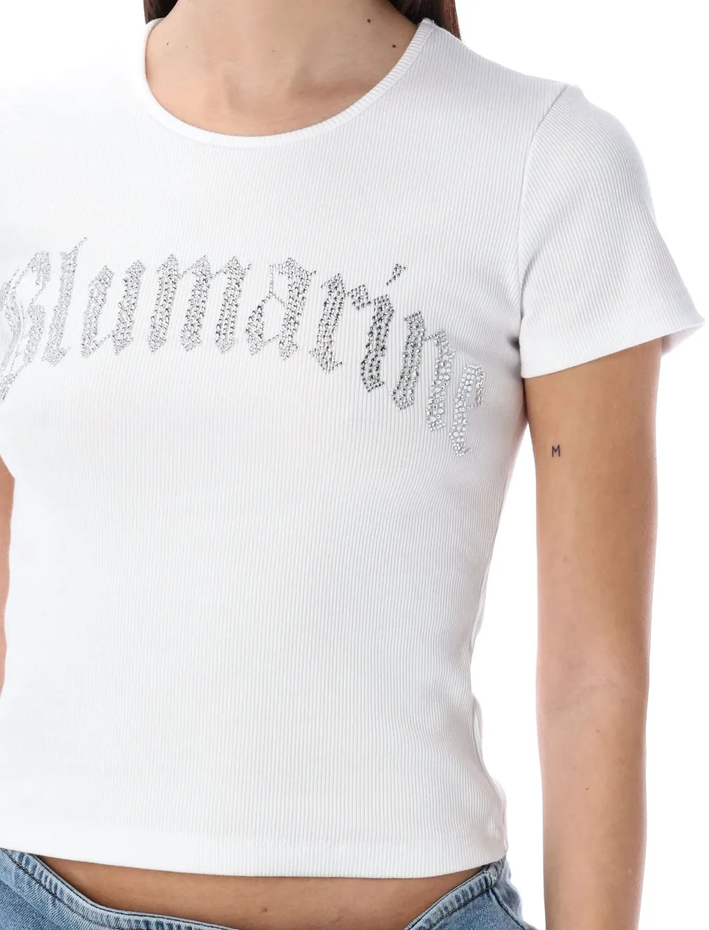 Logo Embellished Crewneck T-Shirt