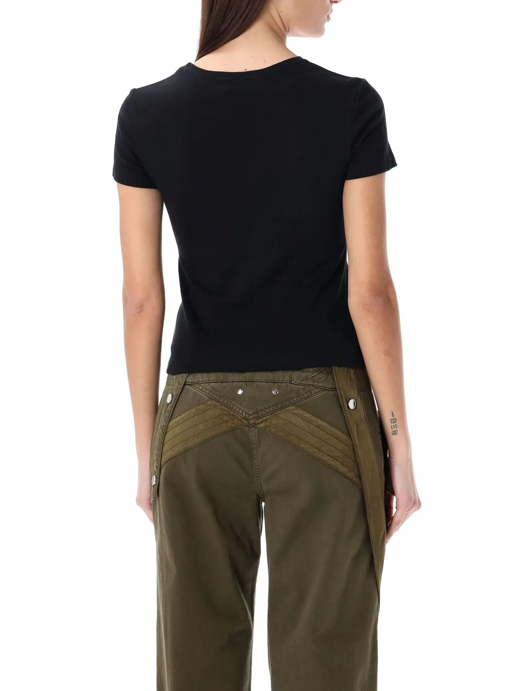 Logo Embellished Crewneck T-Shirt