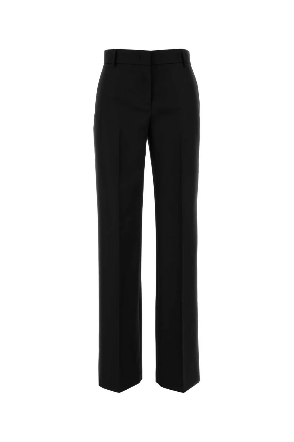 Straight-Leg Tailored Pants