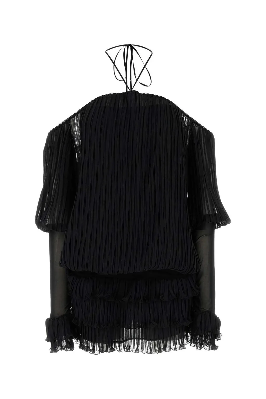 Chiffon Pleated Dress