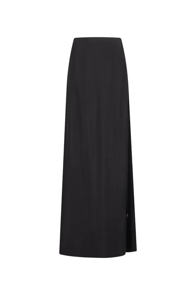 High Waist Wrap-Detail Trousers