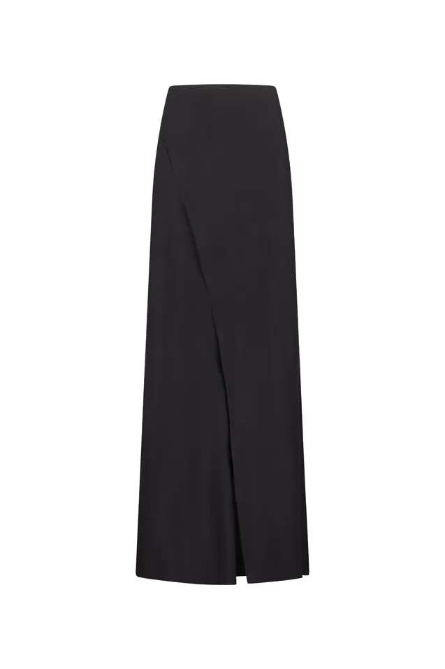 High Waist Wrap-Detail Trousers
