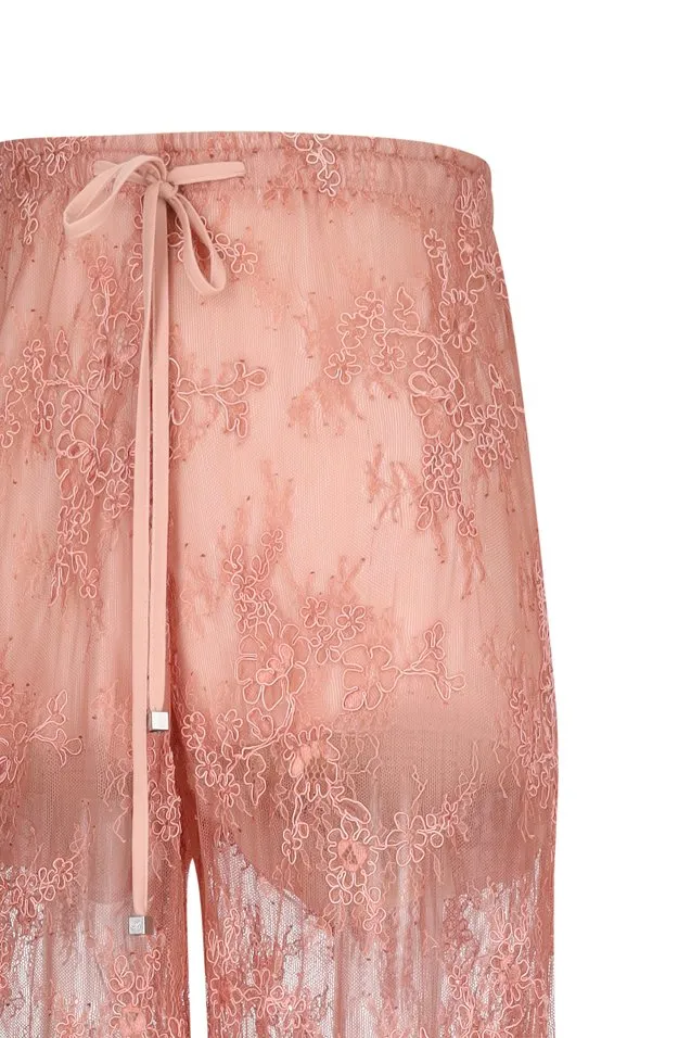 RÉBrodé Lace Pants