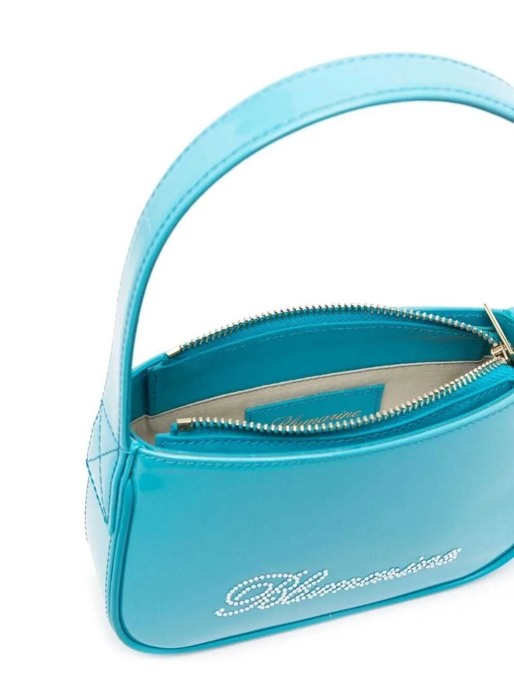 Logo Embellished Shoulder Bag
