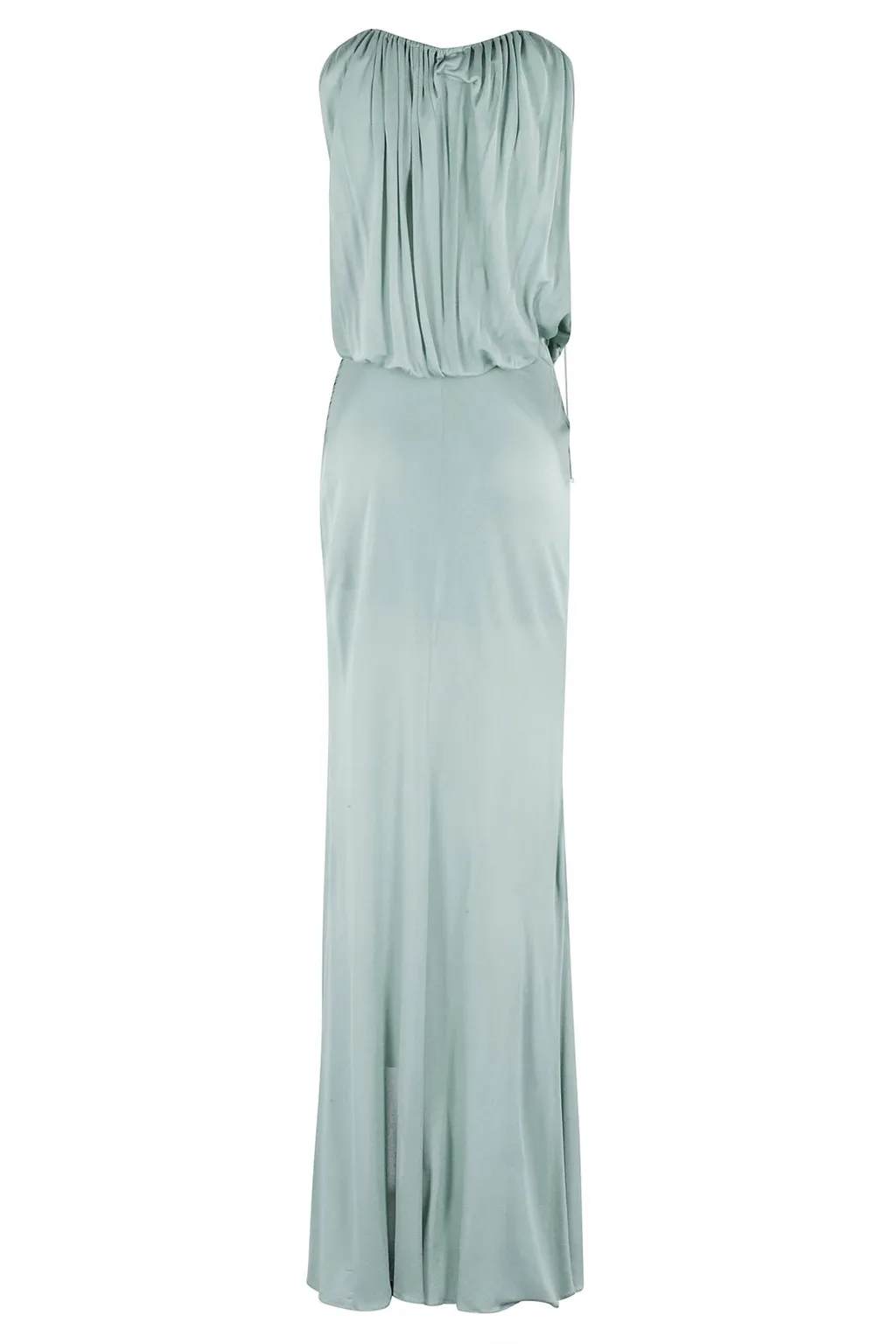 Draped Long Jersey Dress
