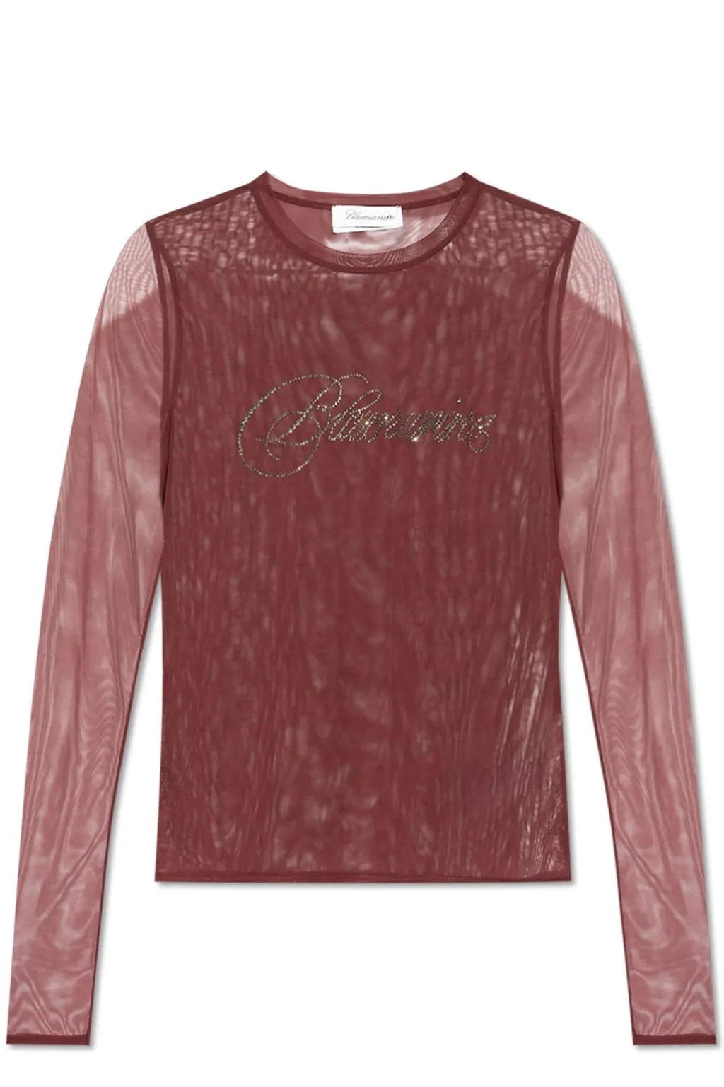 Embellished Embroidery Tulle T-Shirt