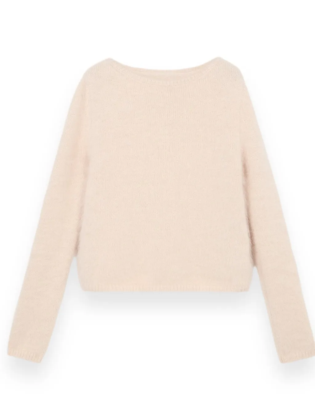 Heart-Detail Crewneck Knitted Jumper