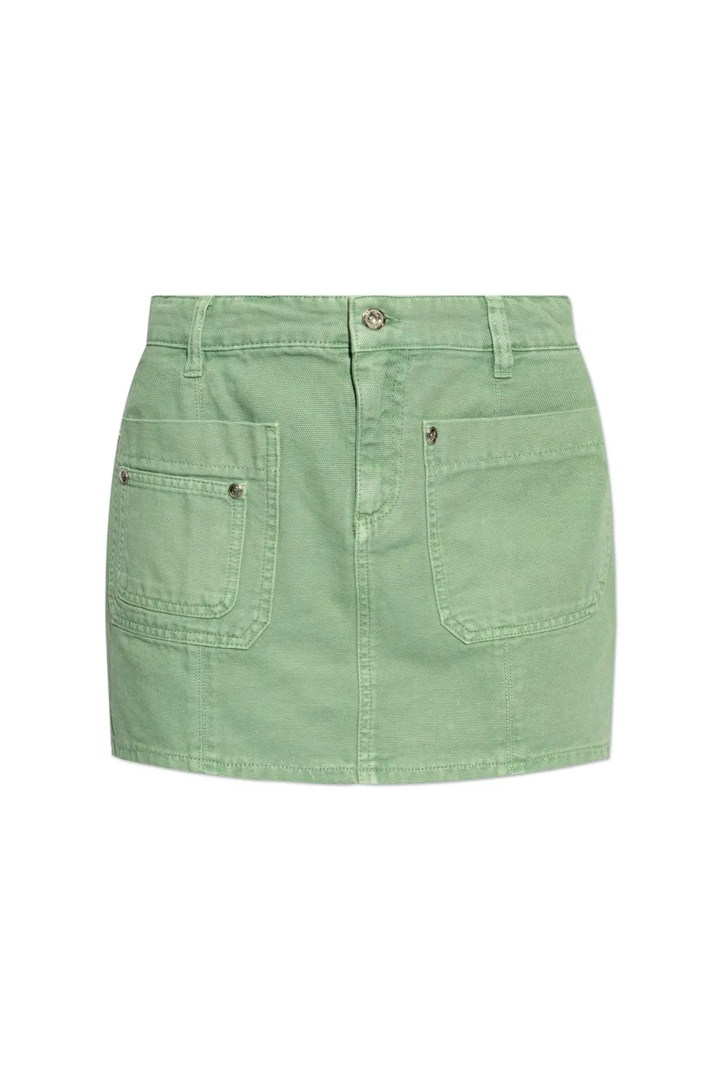 Embroidered Logo Mini Skirt