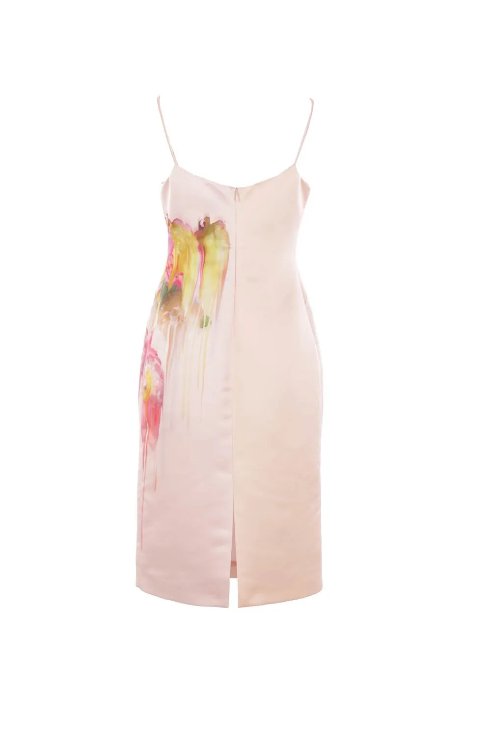 Floral Printed Sleeveless Midi Dress