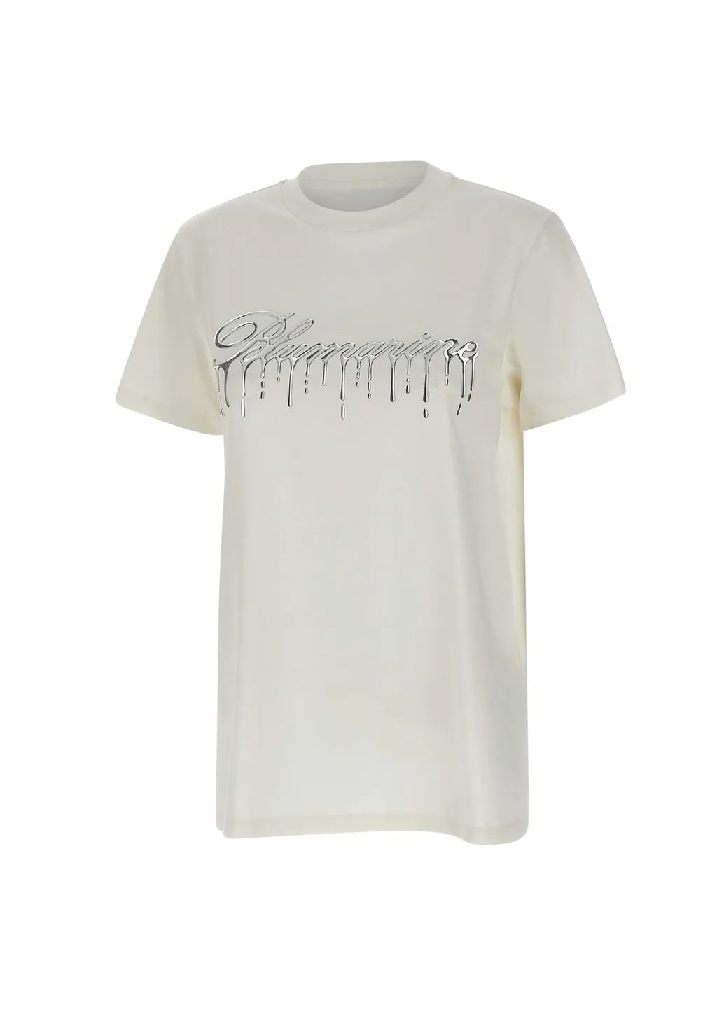 Raised-Logo Crewneck T-Shirt