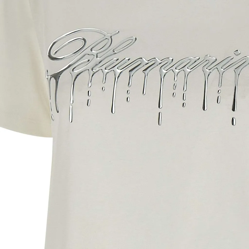 Raised-Logo Crewneck T-Shirt