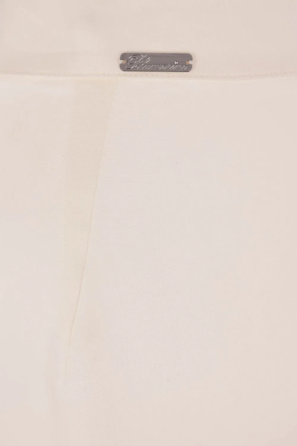 Wide-Leg Gabardine Trousers