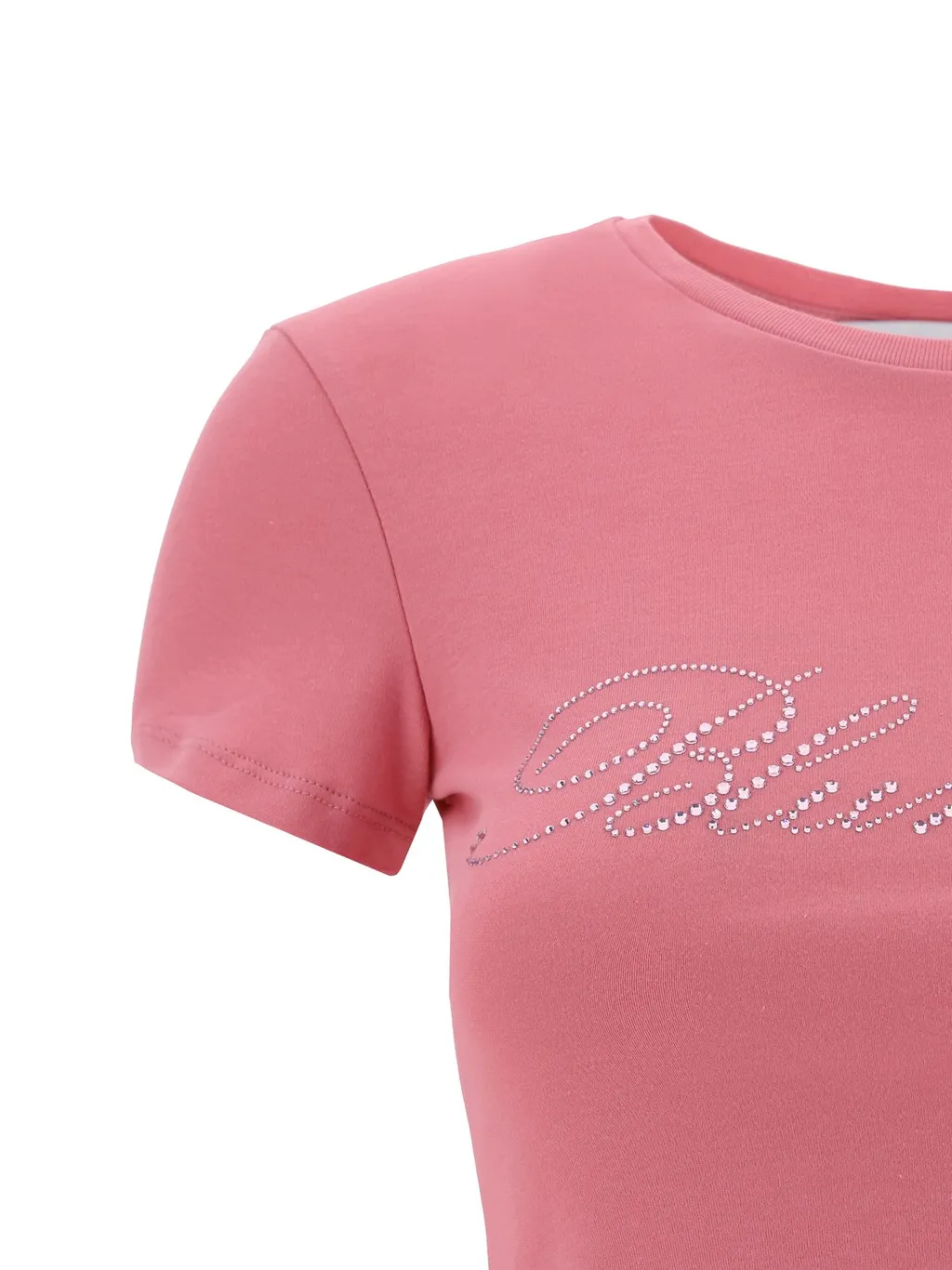 Logo Embellished Crewneck T-Shirt