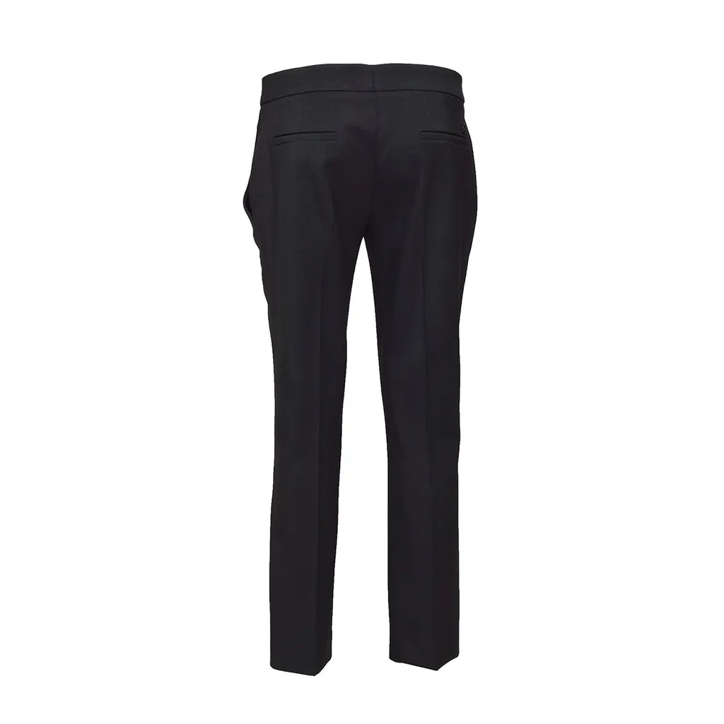 Low-Rise Cropped Trousers