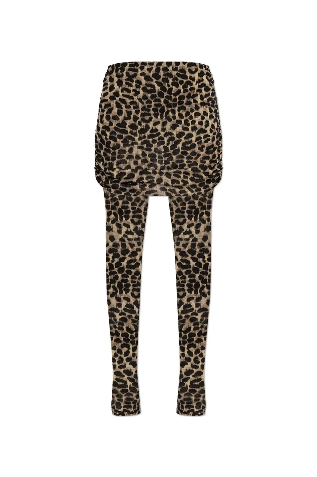 Chic Patterned Slim Pants