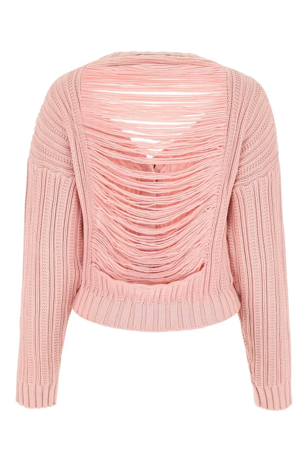 V-Neck Buttoned Knitted Cardigan