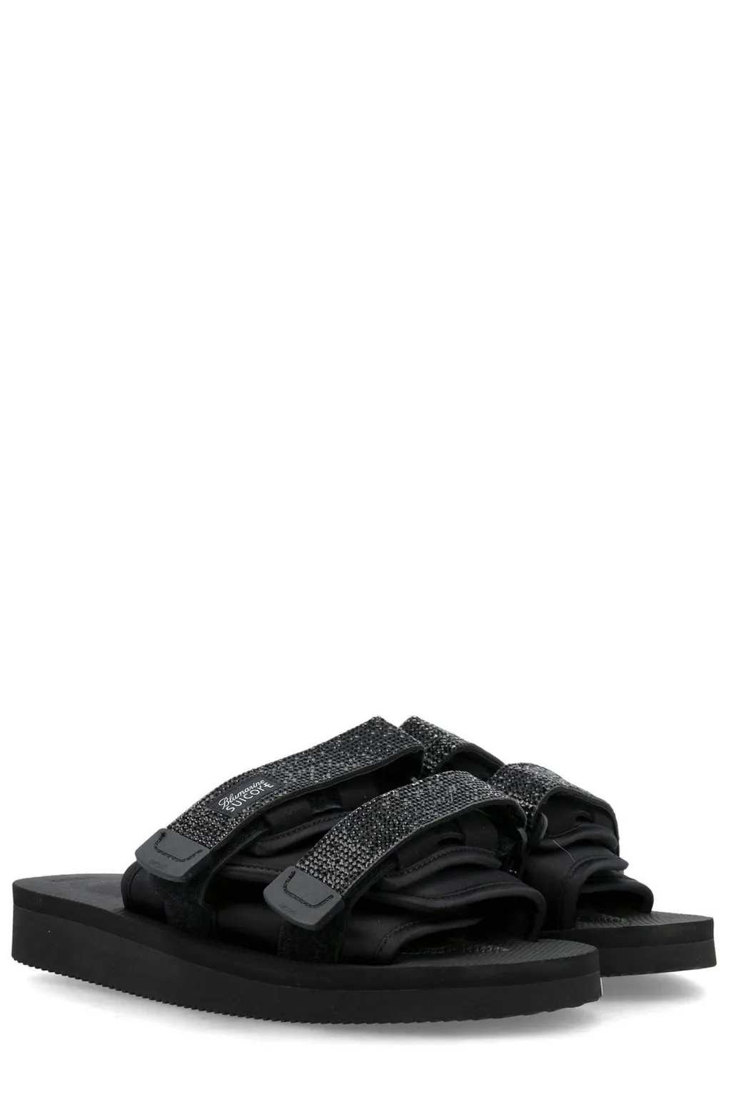 X Suicoke Embellished Touch Strap Slides
