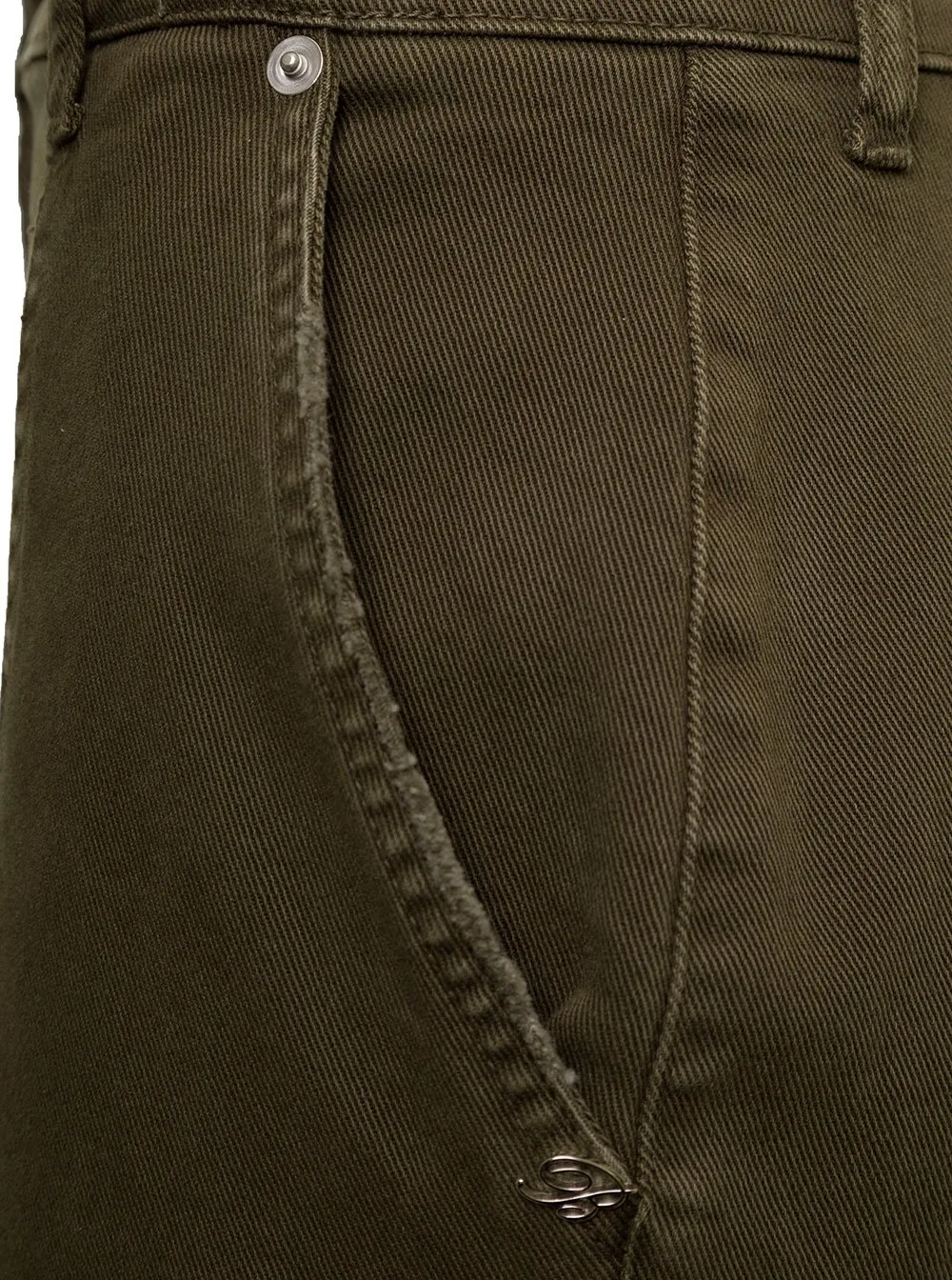 Straight Leg Cargo Trousers