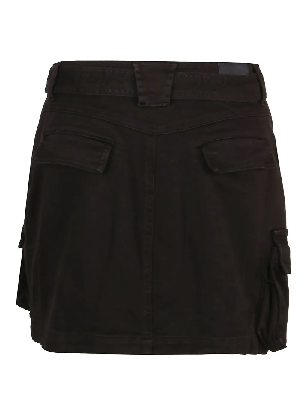 Belted Mini Skirt