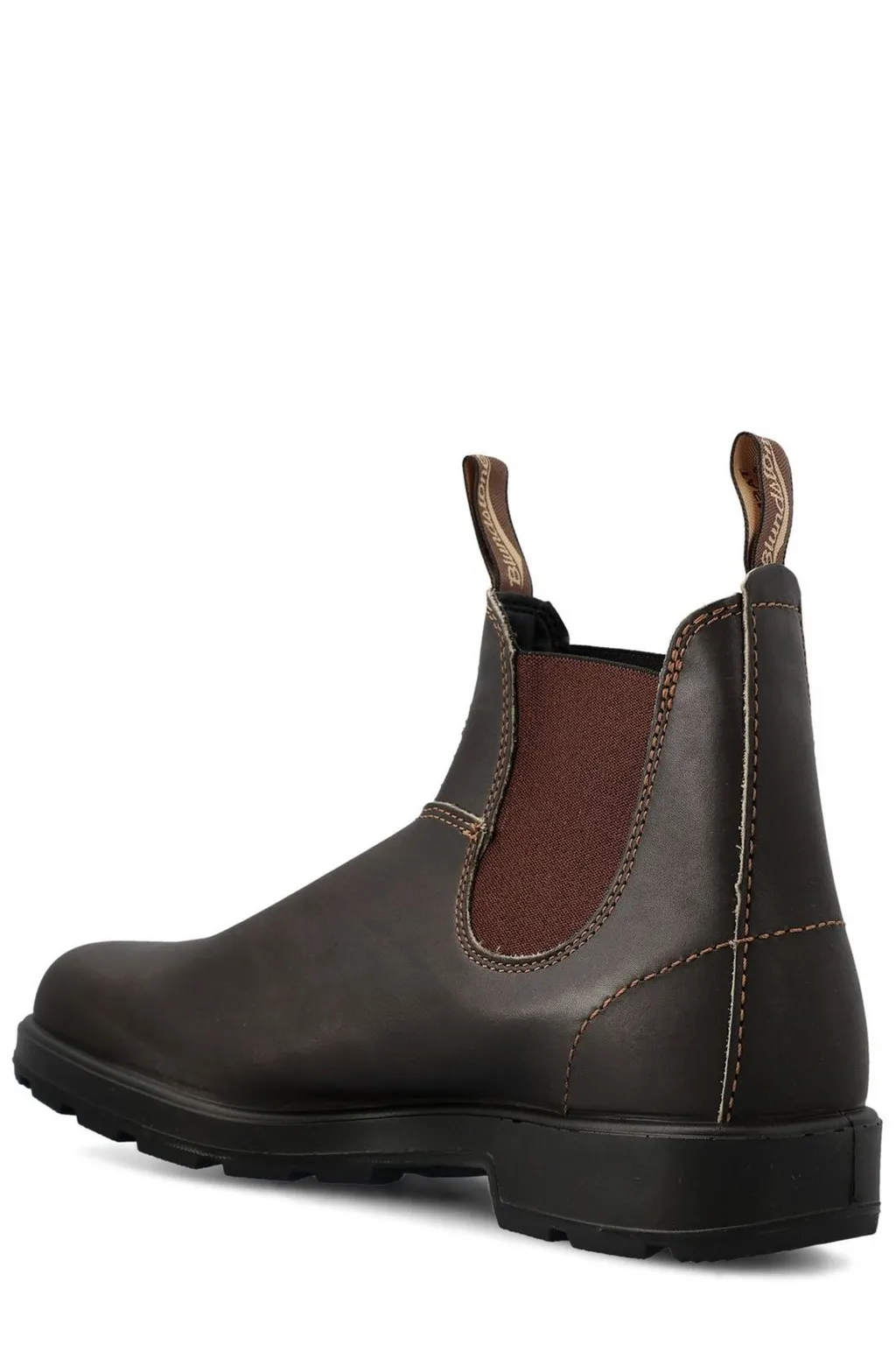Round-Toe Ankle Boots