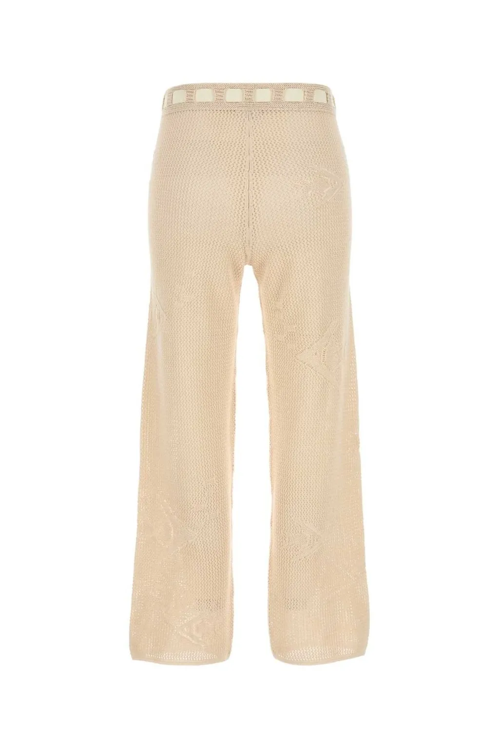 Crochet Wide-Leg Pants