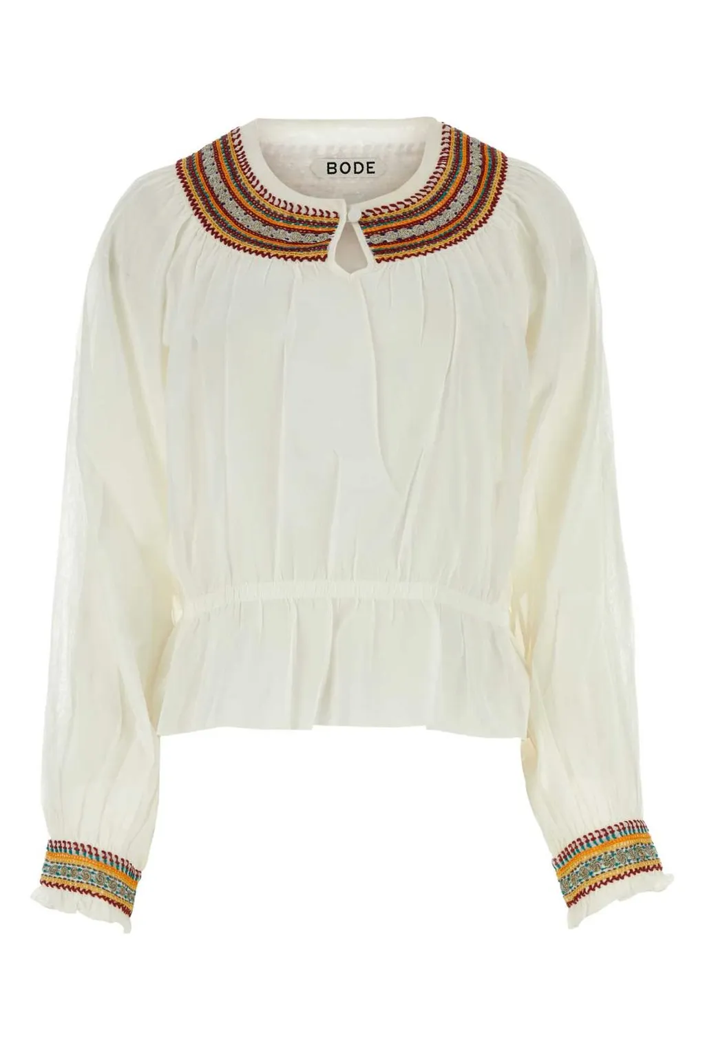 Embroidered Georgette Top