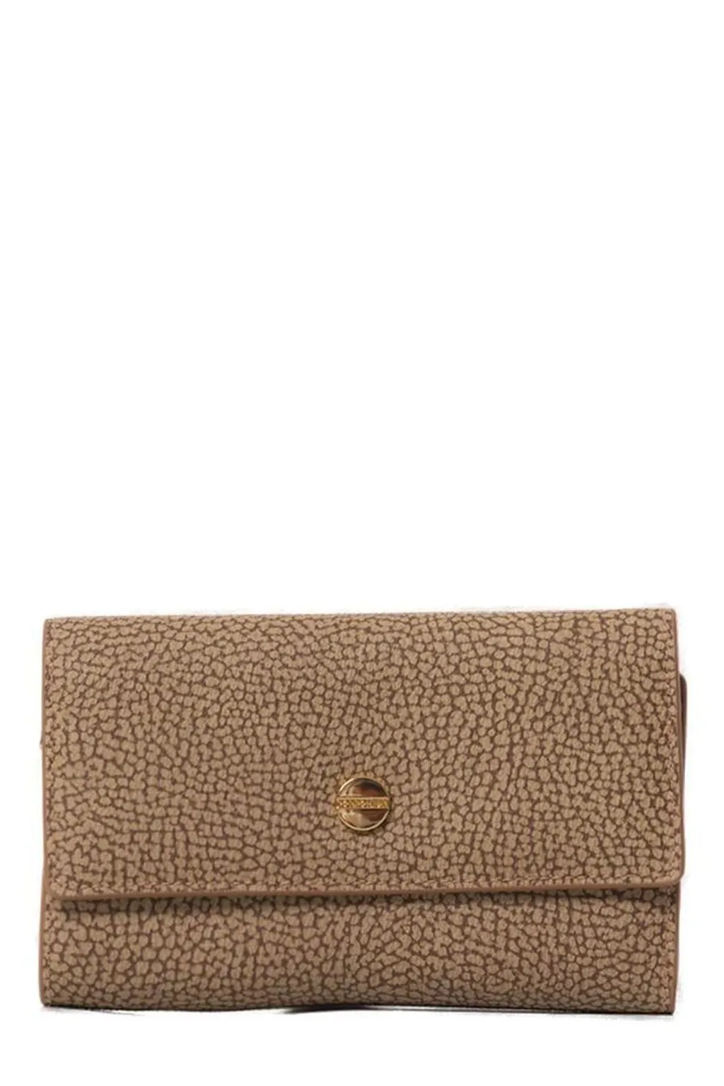 Logo Detail Flap Wallet