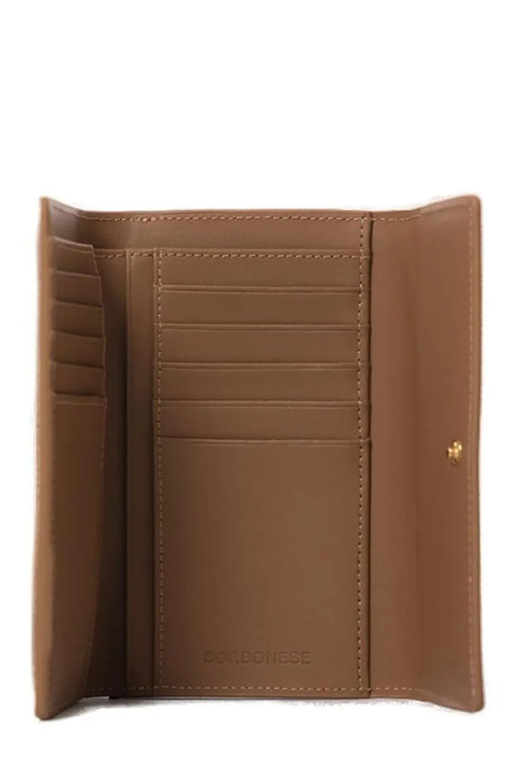 Logo Detail Flap Wallet