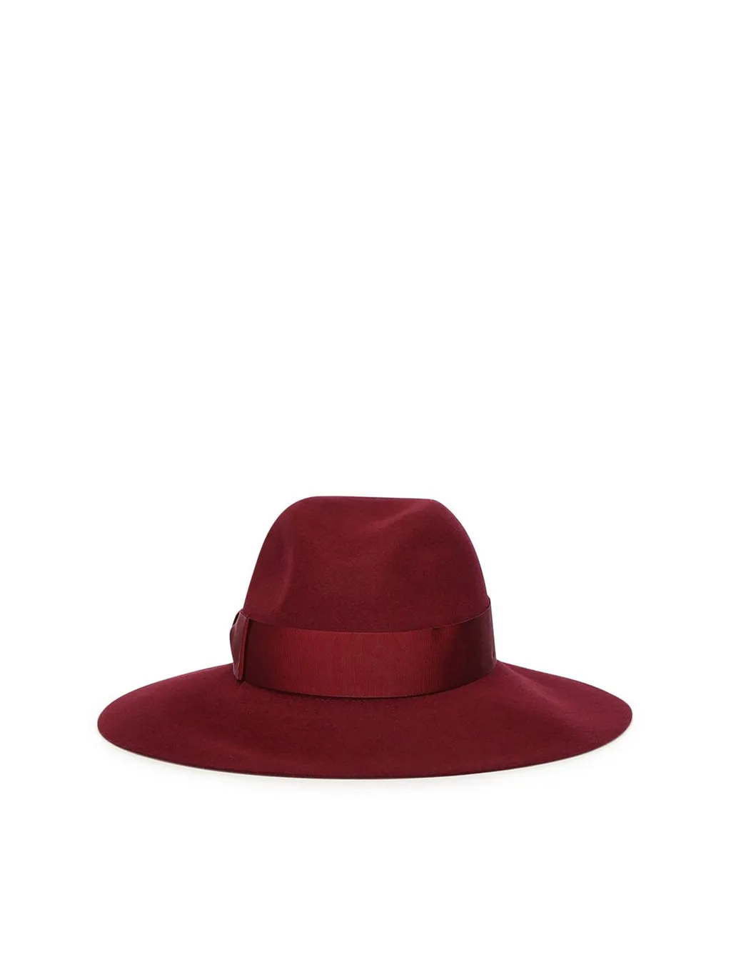 Wide-Brim Fedora Hat