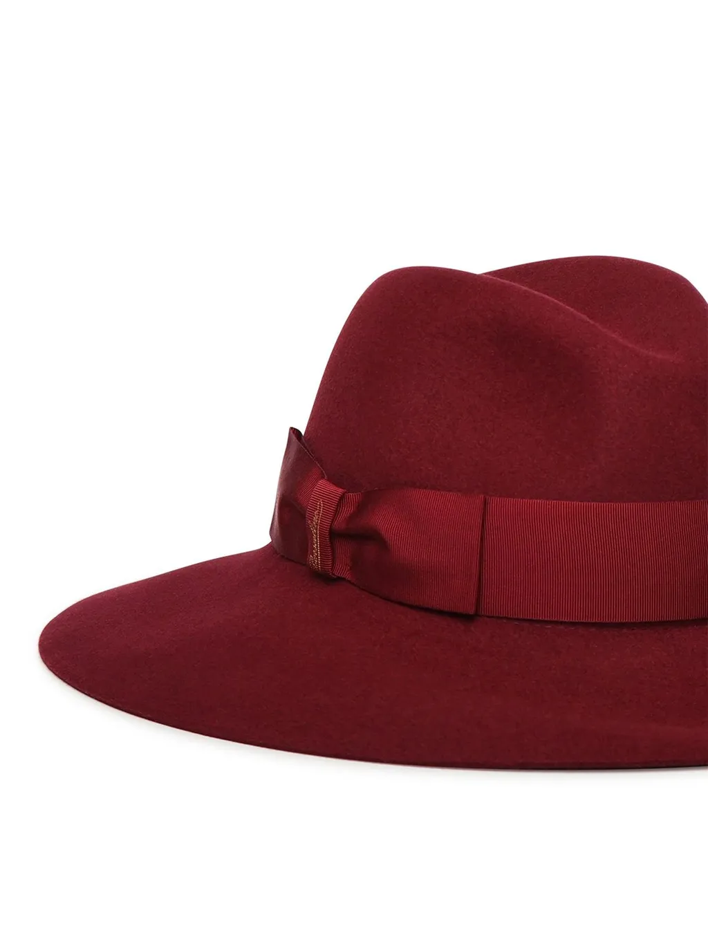 Wide-Brim Fedora Hat