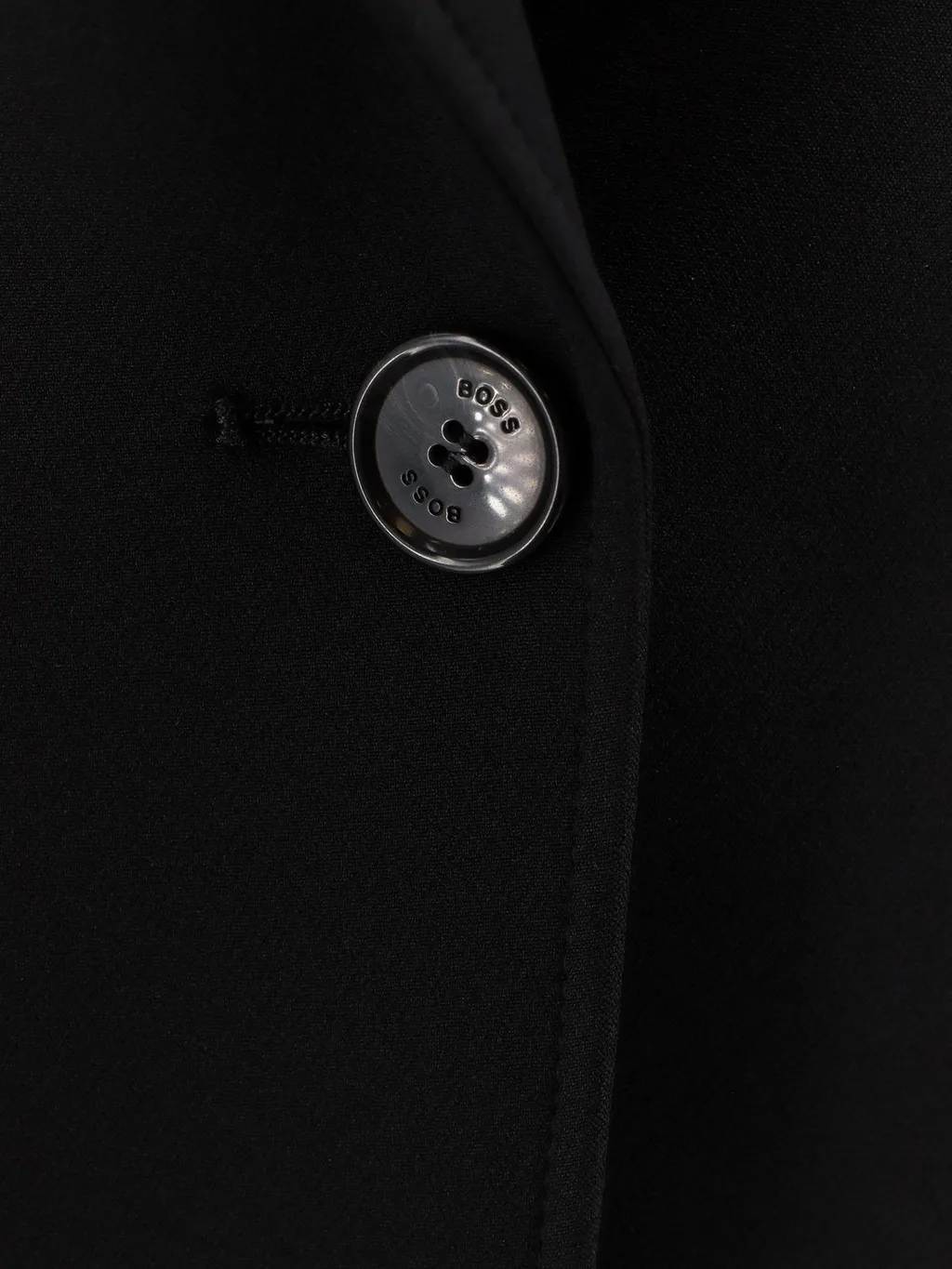 Single-Breasted Long-Sleeved Jacket
